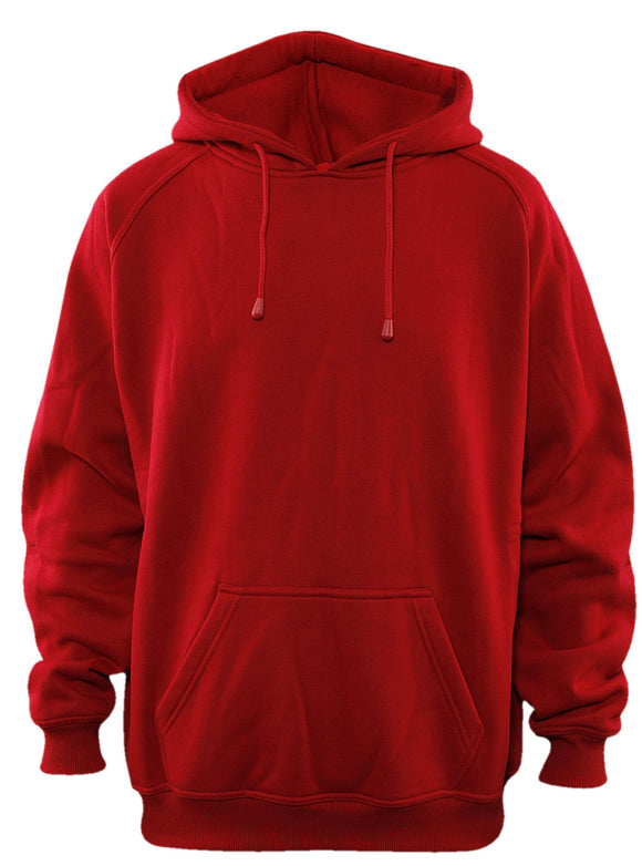 red hoodie